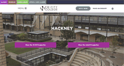 Desktop Screenshot of hackney.ac.uk