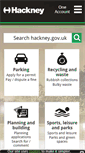 Mobile Screenshot of hackney.gov.uk