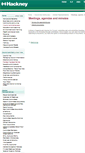 Mobile Screenshot of mginternet.hackney.gov.uk